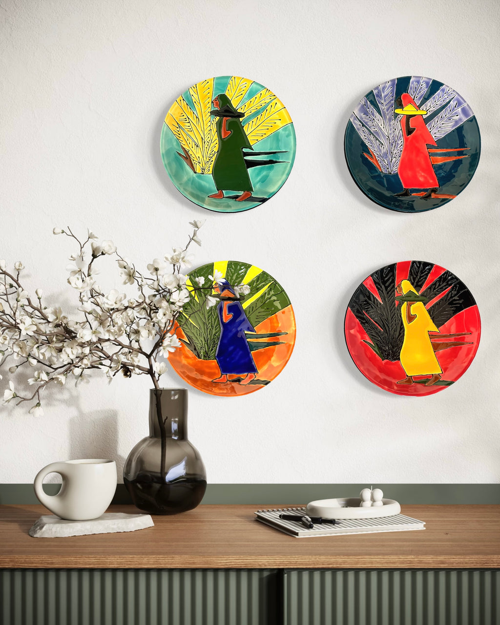 Woman with a Tray